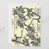 Save The Date Mariage botanique de charme (Dos)