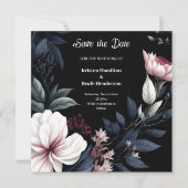 Save The Date Mariage botanique moderne Whimsy (Devant)