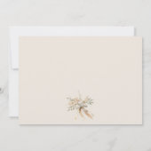 Save The Date Mariage botanique Soft Chic Blush Floral (Dos)