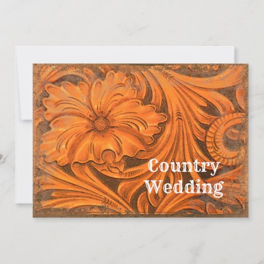 Save The Date Mariage campagnard de fleurs rustiques Enregistrer (Devant)