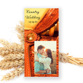 Save The Date Mariage campagnard Western Saddle Enregistrer la d