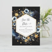 Save The Date Mariage céleste de Boho minimal (Debout devant)