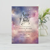 Save The Date Mariage céleste de Stardust (Debout devant)