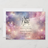 Save The Date Mariage céleste de Stardust (Devant)