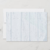 Save The Date Mariage Champêtre avec Pot Mason en Verre Fleurs d (Dos)