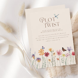 Save The Date Mariage champêtre avec une touche de botanique de