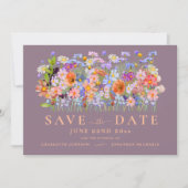 Save The Date Mariage Champêtre Moderne (Devant)
