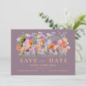 Save The Date Mariage Champêtre Moderne (Debout devant)