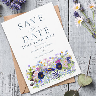 Save The Date Mariage Champêtre Moderne