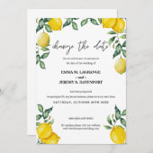 Save The Date Mariage Changement de date de mariage (Devant / Derrière)