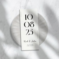 Mariage Chic Simple Moderne