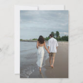 Save The Date Mariage Classique Or Pur (Dos)