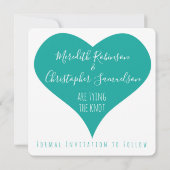 Save The Date Mariage de bateau de croisière Enregistrer la cart (Dos)