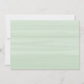 Save The Date Mariage de cadre géométrique floral Eucalyptus mod (Dos)