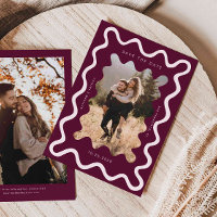 Mariage de cadre ondulé