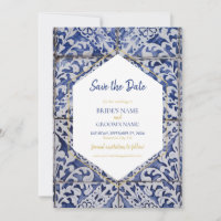 Mariage de carreaux portugais rustiques