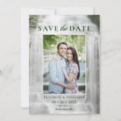 Save The Date Mariage de cascade de Misty Photo Enregistrer la d (Devant)