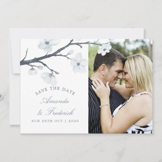 Save The Date Mariage de cerisiers en fleurs Enregistrer la date (Devant)