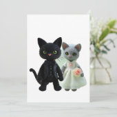 Save The Date Mariage de chats (Debout devant)
