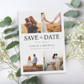 Save The Date Mariage de collection photo moderne