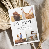 Save The Date Mariage de collection photo moderne