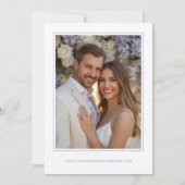 Save The Date Mariage de cottage romantique (Dos)