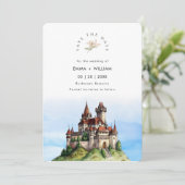 Save The Date Mariage de destination à Bucarest Roumanie (Debout devant)