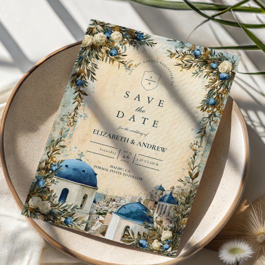 Save The Date Mariage de destination botanique au dôme bleu de S