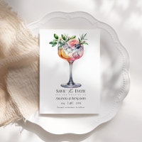 Mariage de Destination Cocktail Rose Floral Exotiq