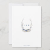 Save The Date Mariage de destination dans une station balnéaire  (Dos)