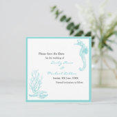 Save The Date Mariage de destination Enregistrer la date (Debout devant)