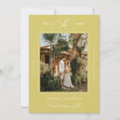 Save The Date Mariage de destination sur une île (Devant)