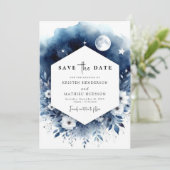 Save The Date Mariage de Earthy Stylish (Debout devant)
