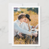 Save The Date Mariage de formes Abstraites modernes (Dos)