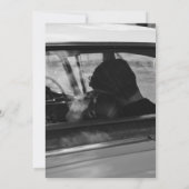 Save The Date Mariage de gâteau à main fantaisie Enregistrer la  (Dos)