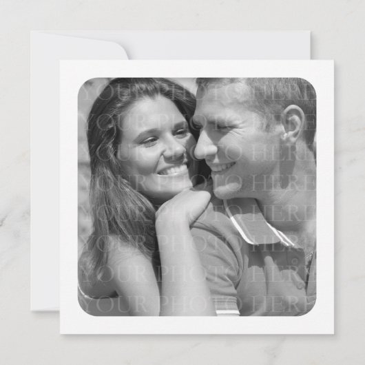 Save The Date Mariage de hiboux et demoiselle d'honneur Enregist (Dos)