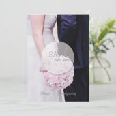 Save The Date Mariage de mariée et de chambre (Debout devant)