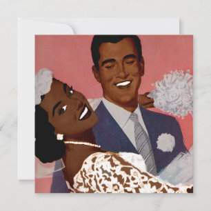 Save The Date Mariage de mariée noire