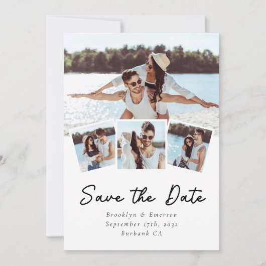 Save The Date Mariage de Modern Photos (Devant)