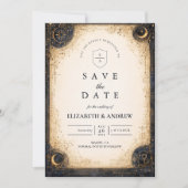 Save The Date Mariage de Nuit Astrale (Devant)