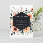 Save The Date Mariage de pêche en gros modifiable (Debout devant)