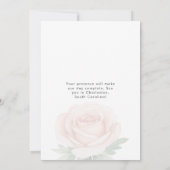 Save The Date Mariage de photo romantique moderne Sauvez la date (Dos)