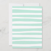 Save The Date Mariage de plage à répartition (Dos)