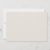 Save The Date Mariage de plage tropicale (Dos)