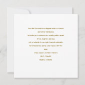 Save The Date Mariage de poissons thème pour les amateurs de pêc (Dos)