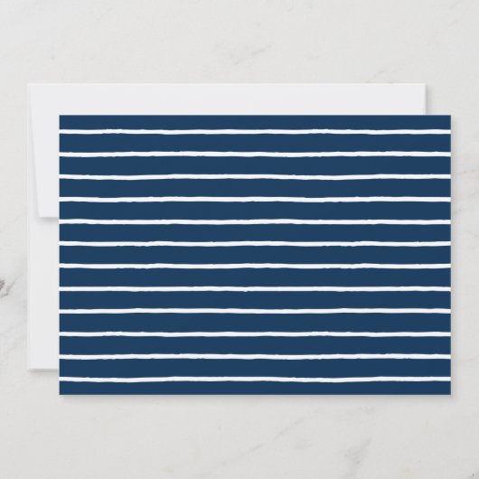 Save The Date Mariage de script manuscrit moderne photo Marine (Dos)