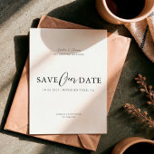 Save The Date Mariage de script simple