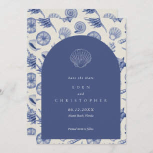 Save The Date Mariage de Seashell Beach