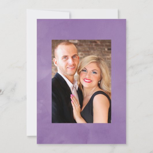 Save The Date Mariage de Succulentes de Eucalyptus Tropical Phot (Dos)