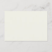 Save The Date Mariage de succursale simple RSVP en ligne et cart (Dos)